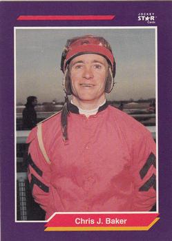 1992 Jockey Star #14 Chris Baker Front